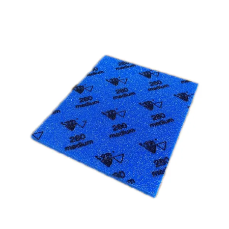 полоса шлифовальная 115x140мм р280 medium на поролоновой основе sia abrasives