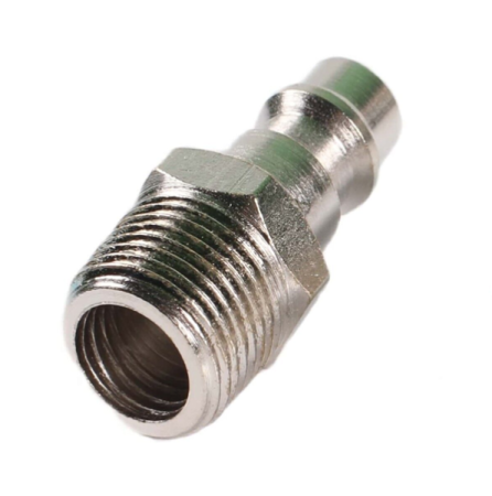 адаптер быстросъемный папа х нар.резьба 3/8" (сталь) есо as-m/mt38