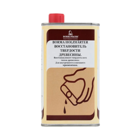 восстановитель твёрдости древесины borma wood hardener 500 мл