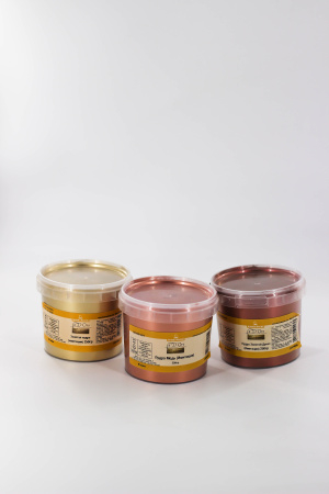 пудра для древесины borma imitation gold powder цвет медь 250 гр комплект