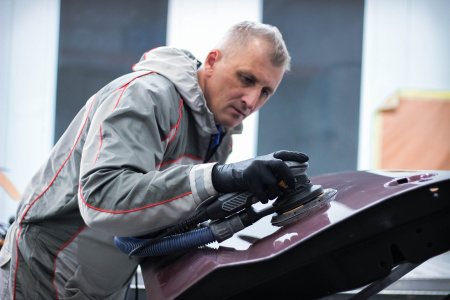 машинка электричеcкая шлифовальная onetech nt09e-550cb