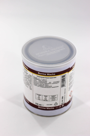 масло-воск для дерева borma hard wax oil 7030 цвет прозрачный 750 мл