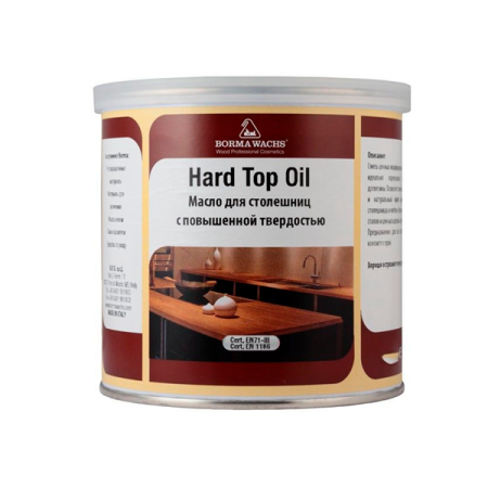 масло для столешниц с повышенной твердостью borma hard top oil цвет прозрачный 125 мл