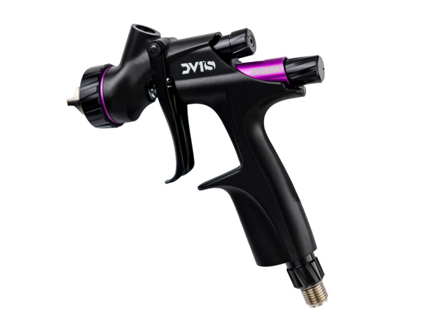 краскопульт devilbiss dv1s smart repair, голова s1, сопло 1,0 мм, 1,2 мм бачок 125 мл