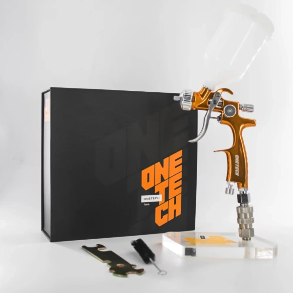 краскопульт пневматический onetech nt10-401-g10/lvlp, дюза 1 мм