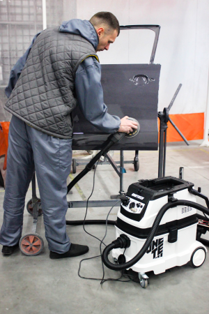 пылесос промышленный onetech nt09v-40ep-ma для пневмоинструментов с шлангом