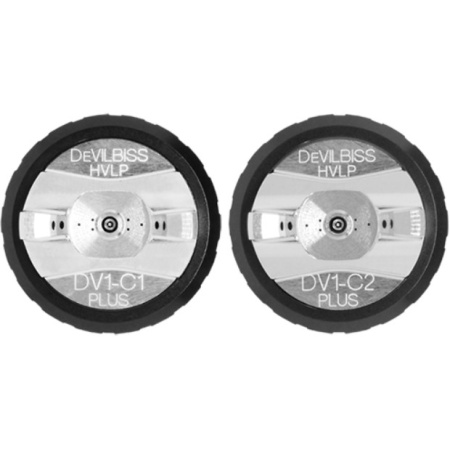 краскораспылитель devilbiss dv1-c-bar-13-c1+ для лака с бачком и эл.манометром