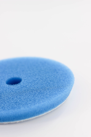 полировальный круг rupes 9.bg150h из поролона d130-140 мм цвет синий грубый