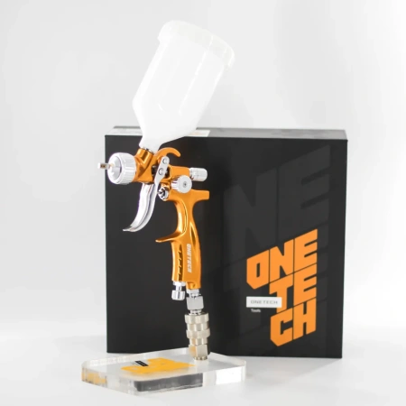 краскопульт пневматический onetech nt10-401-g08/lvlp, дюза 0,8 мм