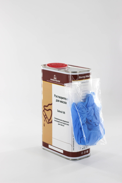 растворитель для масел быстрый borma solvoil 06 1 л комплект