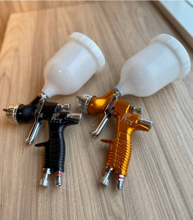 краскопульт пневматический devilbiss prolt-gte20-14-k50 дюза 1,4 мм