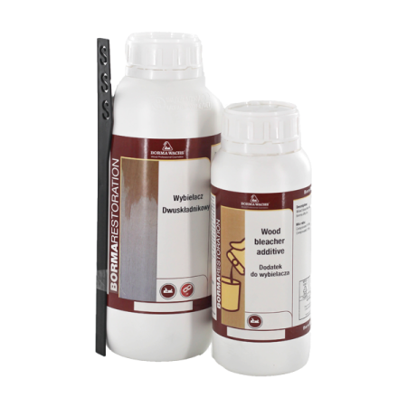 комплект для отбеливания деревянных поверхностей borma whitening 2k super cleaner 