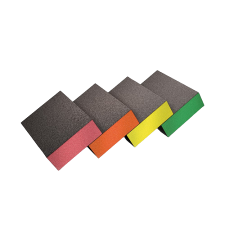 губка абразивная 4-х сторонняя sia 7990 siasponge block жесткая 98 х 69 х 26 мм р60