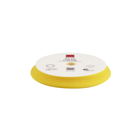 полировальный круг rupes 9.da100m из поролона d80-100 мм цвет желтый тонкий