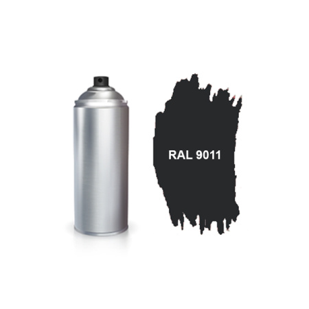 грунт-эмаль аэрозольная матовая chemie armor armalkyd dtm 123 цвет ral 9011