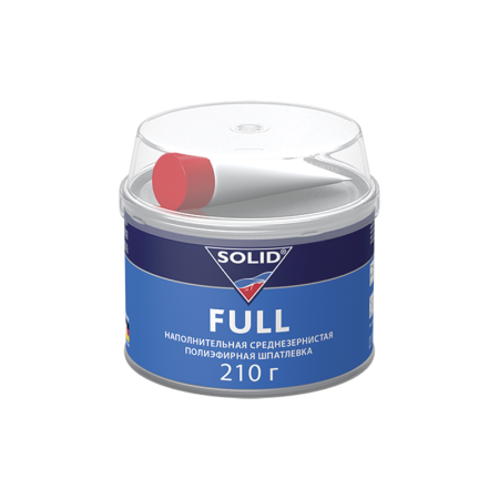 шпатлевка solid full с отвердителем 210 гр csx-01.018.210.xso