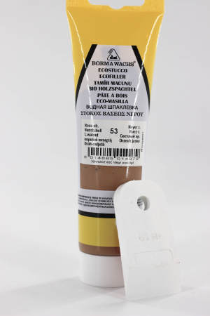 шпаклевка водоразбавимая borma ecostucco цвет 53 светлый орех 200 гр комплект