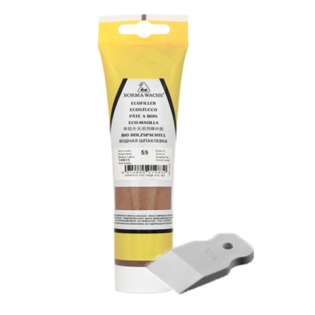 шпаклевка водоразбавимая borma ecostucco цвет 59 средний орех 200 гр комплект