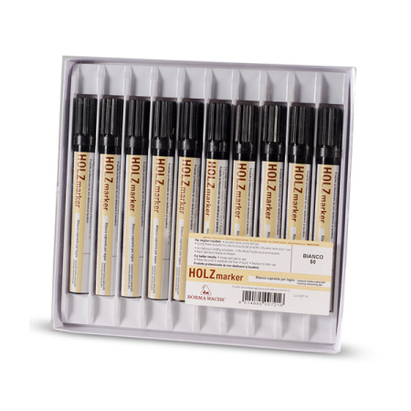 ручка-маркер borma holzmarker  для реставрации цвет 62 махагон