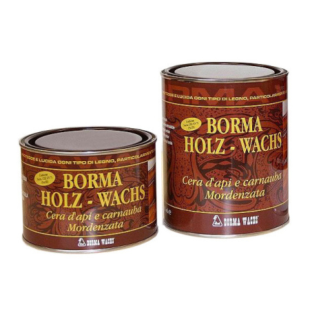 воск для дерева пчелиный borma holzwachs цвет 60 черный 500 мл