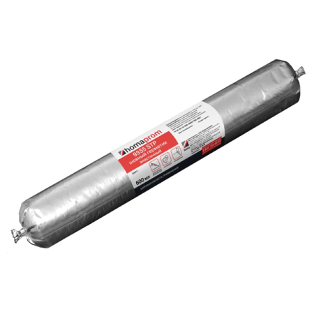 клей-герметик автомобильный homaprom 9355 stp серый 600 мл