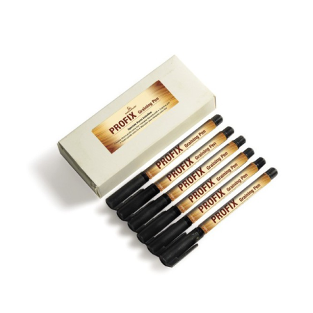 карандаш ретуширующий borma profix graining pen 63 темный орех