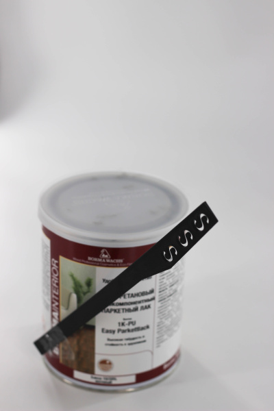 лак паркетный 1к пу borma easy parkettlack цвет прозрачный, 10% блеска 1 л комплект