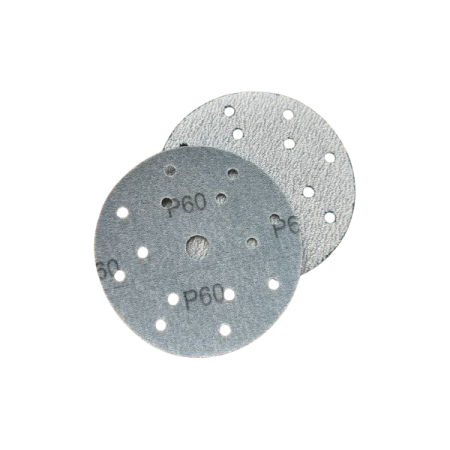 диск шлифовальный napoleon d150 мм, p60, 15 отв. на пленке