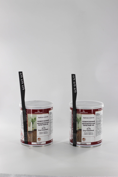 лак паркетный пу borma easy easy parkettlack цвет прозрачный 60% блеска 1л комплект