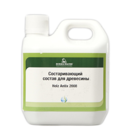 средство borma holz antix 2008 для искусственного состаривания древесины 1 л