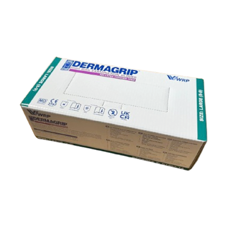 перчатки латексные с валиком high risk упаковка 25 пар, размер l 