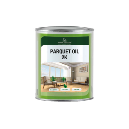 масло матовое двухкомпонентное паркетное borma parquet oil 2k цвет прозрачный 1 л