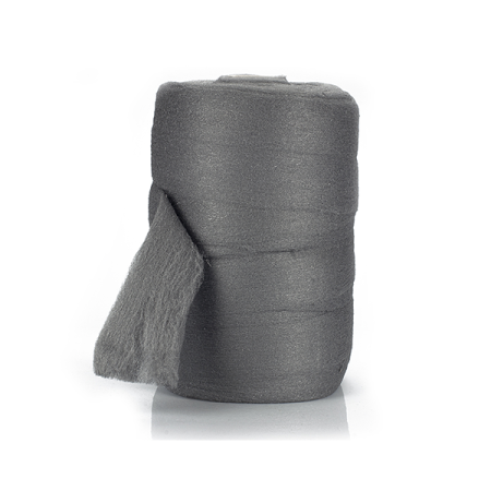 стальная вата из черный металлов borma steel wool "00" 5 кг