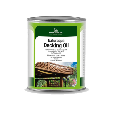 масло датское на водной основе borma naturaqua decking oil цвет прозрачный 10 л