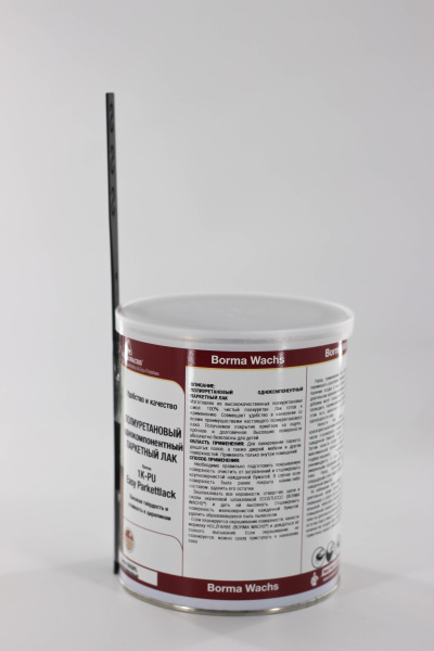 лак паркетный пу borma easy easy parkettlack цвет прозрачный 60% блеска 1л комплект