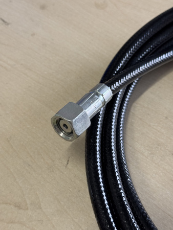 шланг материальный 20 бар, 5 м., 1/4" bsp(f) x 3/8" bsp (f) onetech nt03a-fp07