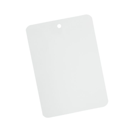 тест-пластины для пробных выкрасов 150*105*0,15 мм, сталь, белые, 100 шт.