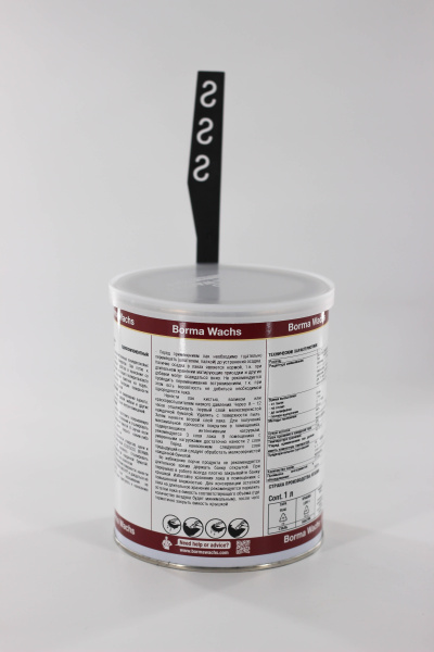 лак паркетный пу borma easy easy parkettlack цвет прозрачный 60% блеска 1л комплект