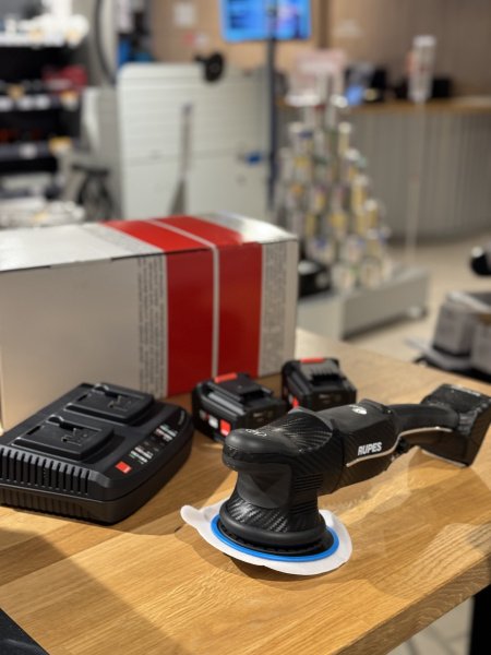 машинка эксцентриковая полировальная rupes bigfoot hlr15 ibrid аккумуляторная