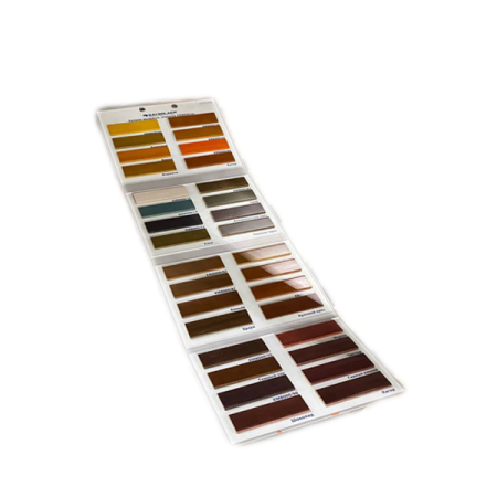 папка с выкрасками красителей sayerlack порода сосна