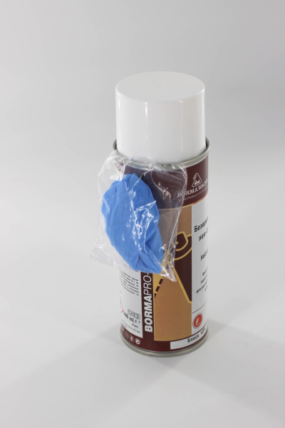 лак-спрей акриловый безореольный borma holzspray acrilic цвет прозрачный блеск 10% 400 мл комплект