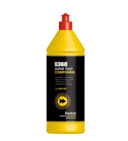 полироль жидкая farecla g360 super fast compound 1 кг