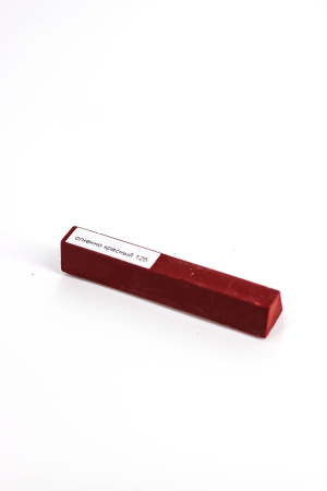 мелок восковой твердый для мебели borma hardwax цвет 125 огненно-красный