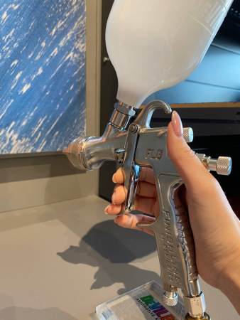 краскопульт для покраски devilbiss flg-g5-18 1,8 мм дюза
