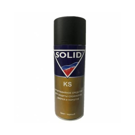 состав антигравийный solid ks аэрозольный, черный 243885