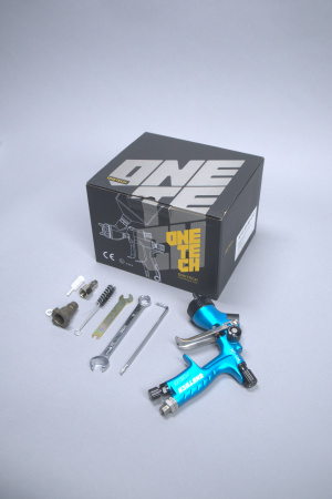краскопульт пневматический onetech nt-104 голова mp, сопло 1,8 мм, без бачка