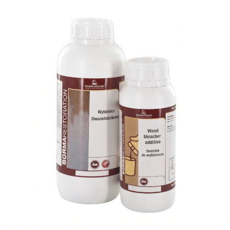 комплект для отбеливания деревянных поверхностей borma whitening 2k super cleaner 