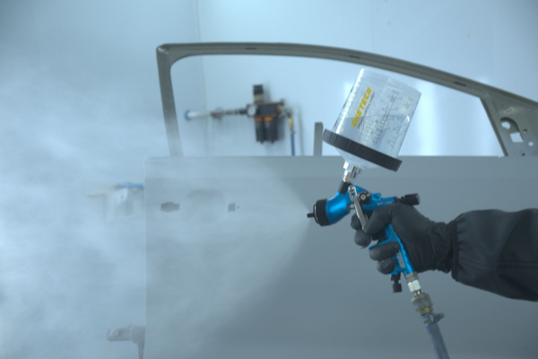 краскопульт пневматический onetech nt-104 голова mp, сопло 1,8 мм, без бачка