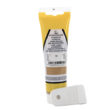 шпаклевка водоразбавимая borma ecostucco цвет 51 дуб 200 гр комплект