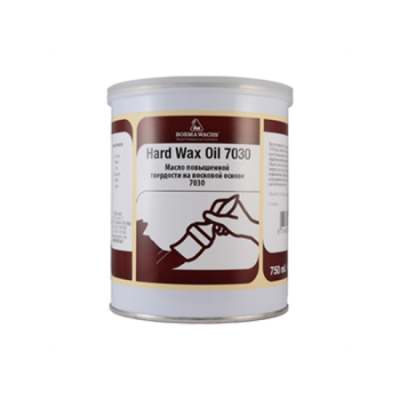 масло-воск универсальный borma hard wax oil 7030 цвет прозрачный 2,5 л